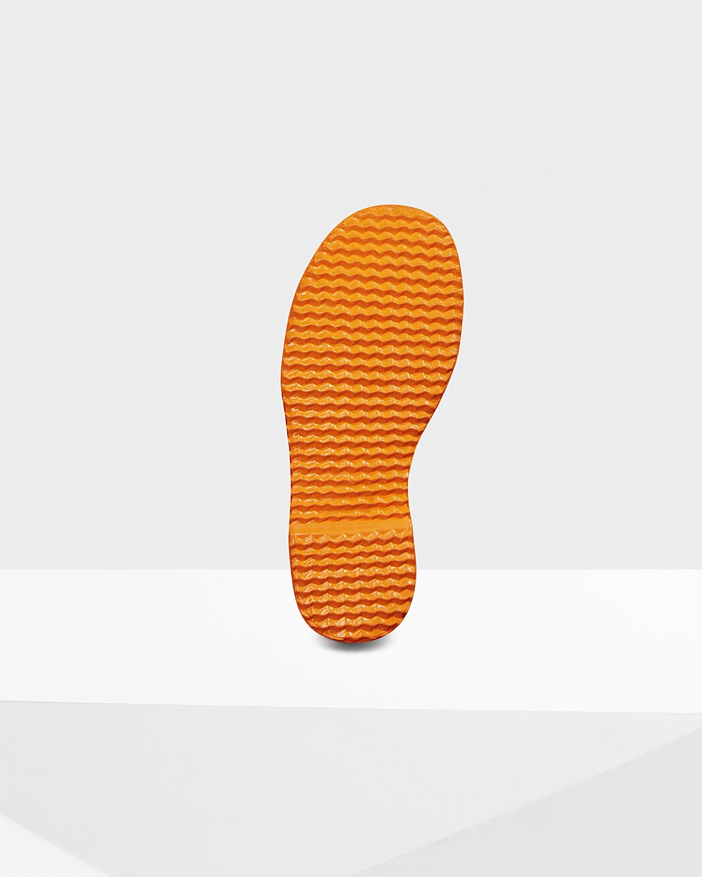 Gumowce Dziecięce - Hunter Original First Classic Grab Handle Gloss - Pomarańczowe - HGAU-63758